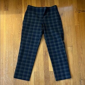 Ann Taylor Kate Fit Plaid Dress Pants